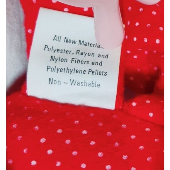 VTG Hallmark 1986 CHRISTMAS Holiday Reindeer Plush Ramona 8" WIDE with Tags - Picture 10 of 11